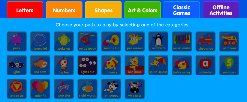 Kneebouncers Has The Best Online Games For Kids Under 5! » Life With 