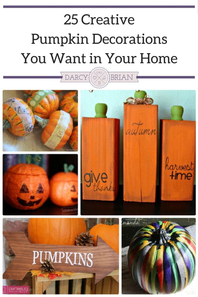 25 Creative Fall Pumpkin Decorations You Want to Have