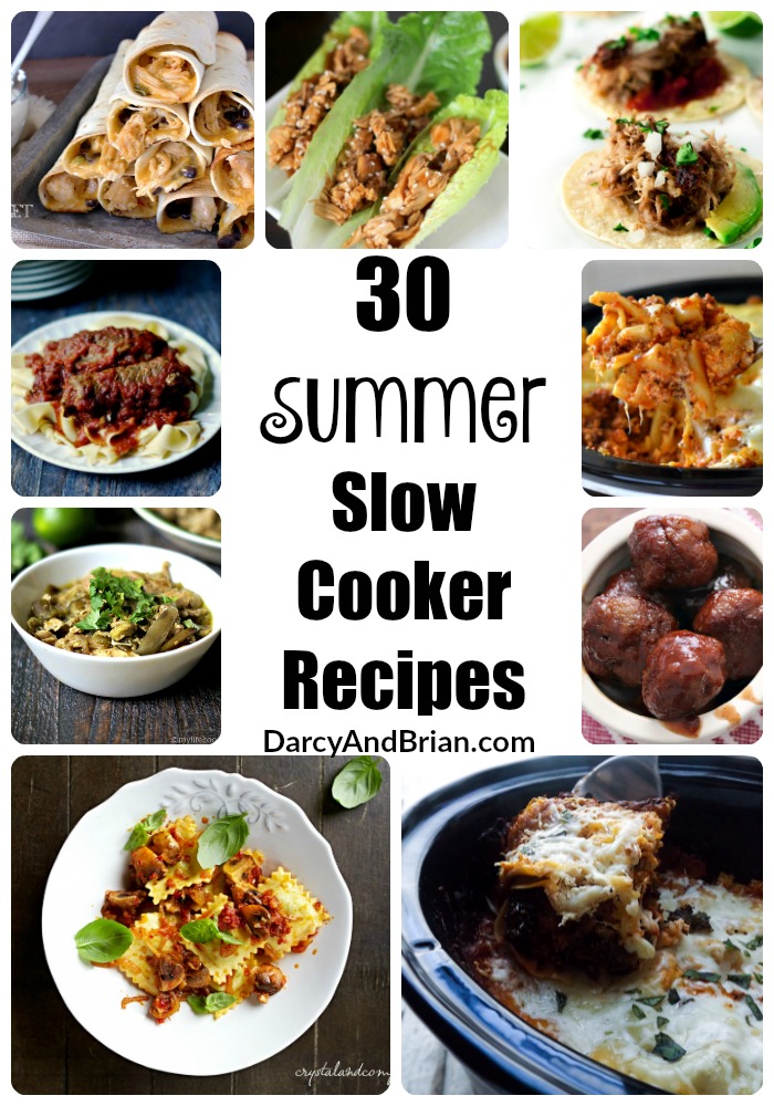 30 Summer Slow Cooker Recipes