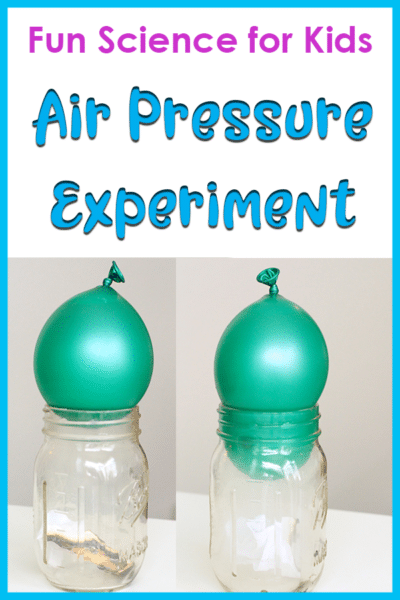 Balloon Air Pressure Experiments for Kids