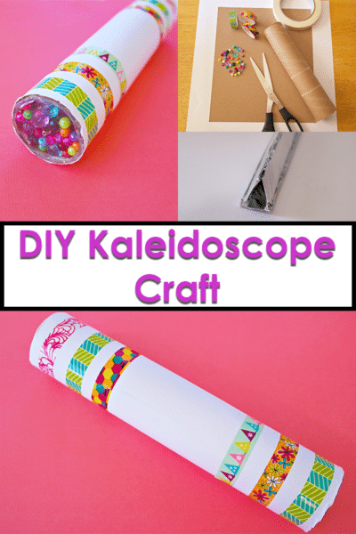 Fun DIY Kaleidoscope Kids Craft Tutorial [Pictures]