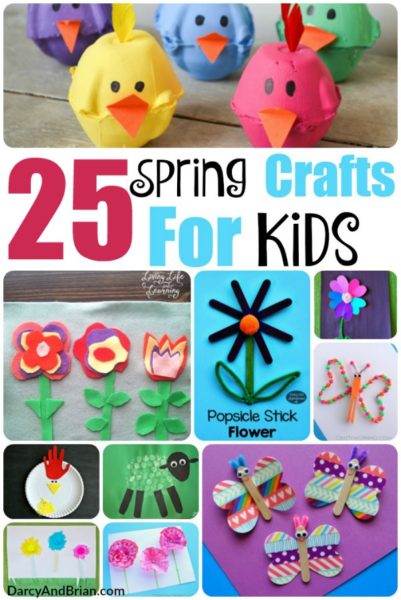 30+ Kids Crafts for Spring