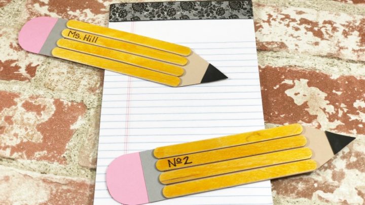 Easy Popsicle Stick Kids Craft: Pencil Holder • In the Bag Kids