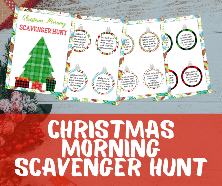 Printable Christmas Scavenger Hunt