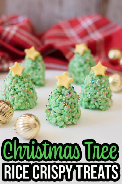 Christmas Tree Rice Crispy Treats Recipe