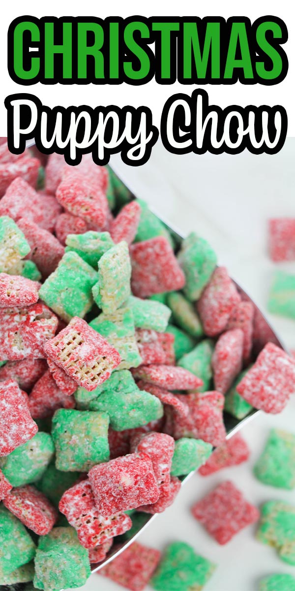 Easy Christmas Puppy Chow Recipe