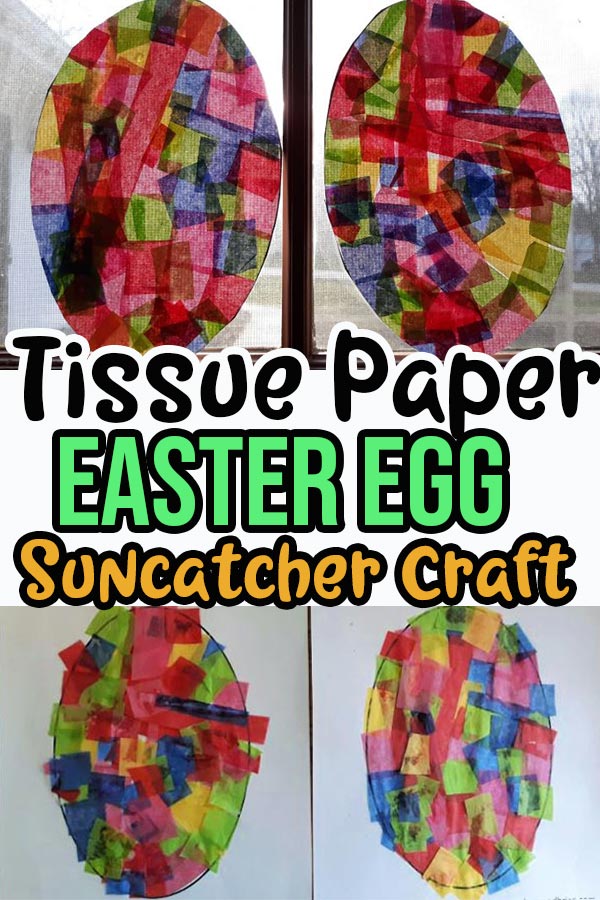Stained Glass Easter Egg Craft - Heart and Soul Homeschooling