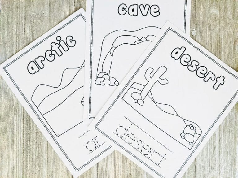 Free Biomes Printable Coloring Pages for Kids