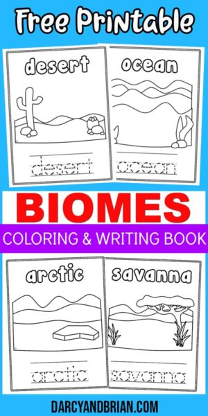 Free Biomes Printable Coloring Pages for Kids