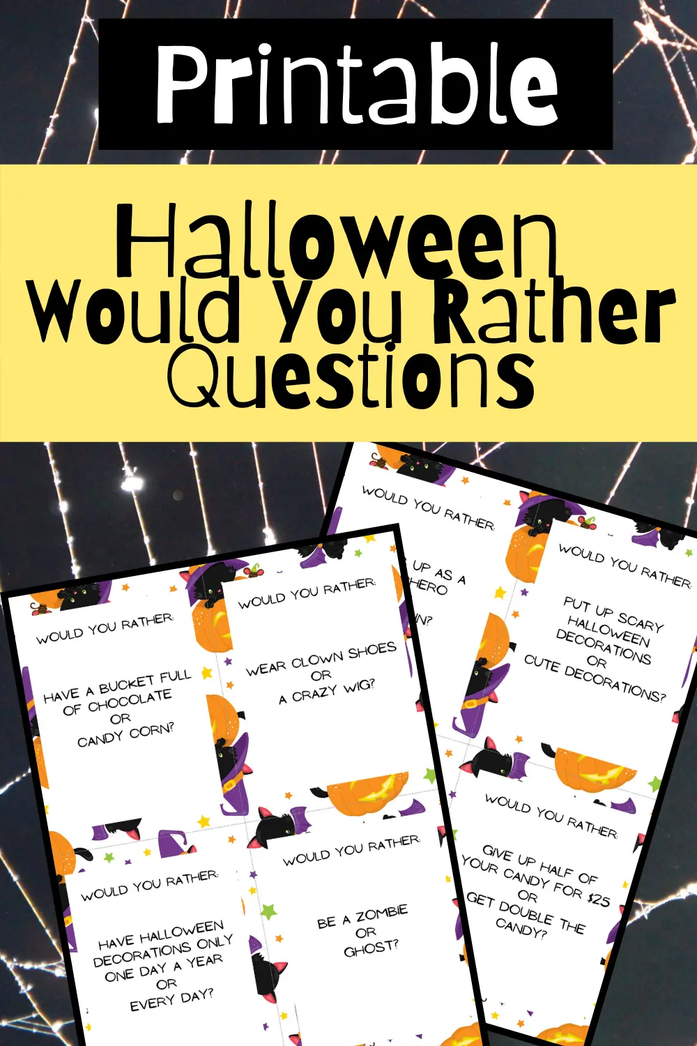 Halloween Would You Rather? - Interactive Game