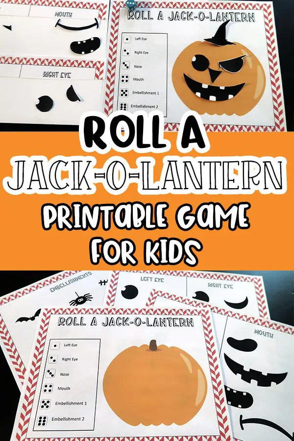 Free Jack-O-Lantern Craft for Halloween