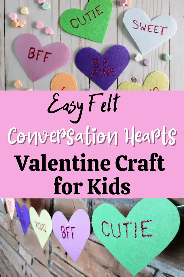 Candy Hearts Valentine Conversation Hearts Valentines Day Cute Heart Love  Pink Aesthetic Background | Sticker