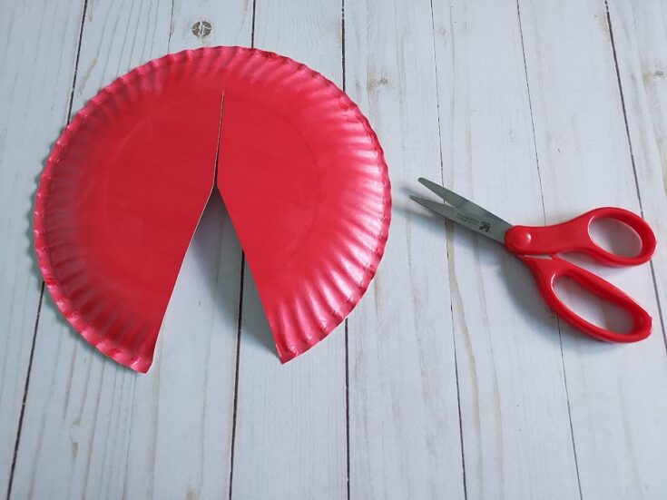 Paper Plate Love Bug Valentine's Day Craft for Kids