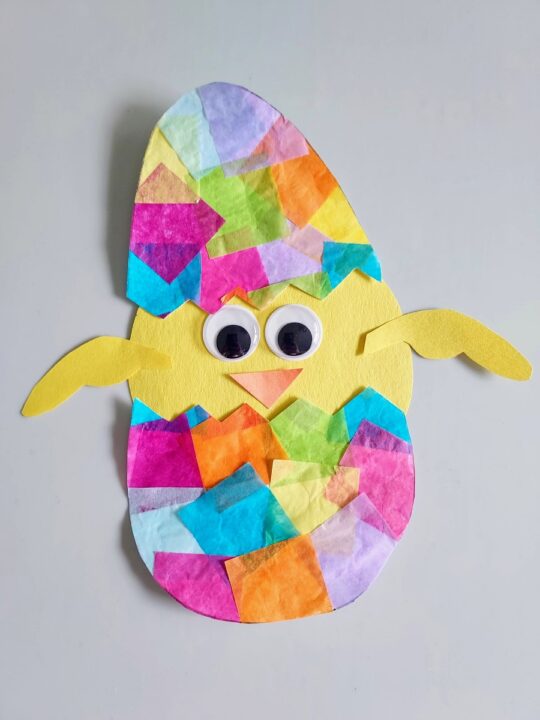 Tissue Paper Fish Craft