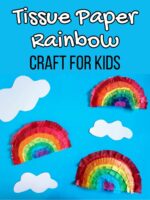 Paper Plate Rainbow Craft For Kids