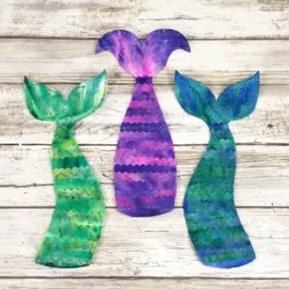 Sparkle Mermaid Bookmark- Free Printable Kids Craft - Hello