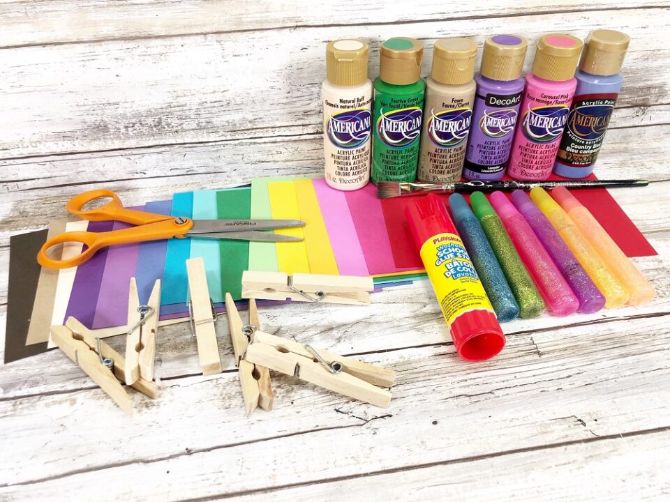 Clothespin Mermaid Craft for Kids