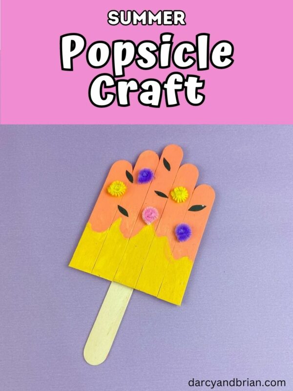 Cool Popsicle Craft for Kids | Easy and Fun Preschool Activity