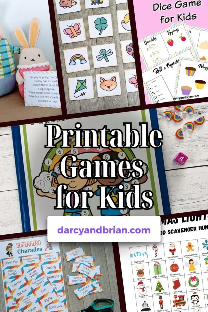 SEEK IT Tutorial + FREE GAME!  Printable games for kids, Christmas party  crafts, Craft party