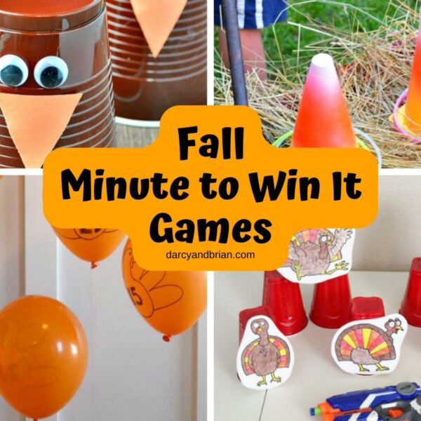 Fall Minute to Win It Games: Silly & Fun Challenges for Kids