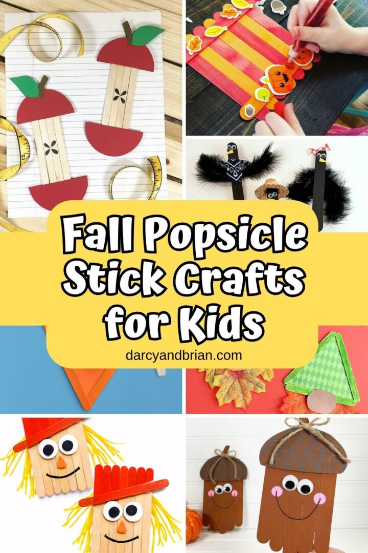 Fall Popsicle Stick Crafts For Kids | Projects for Home or School