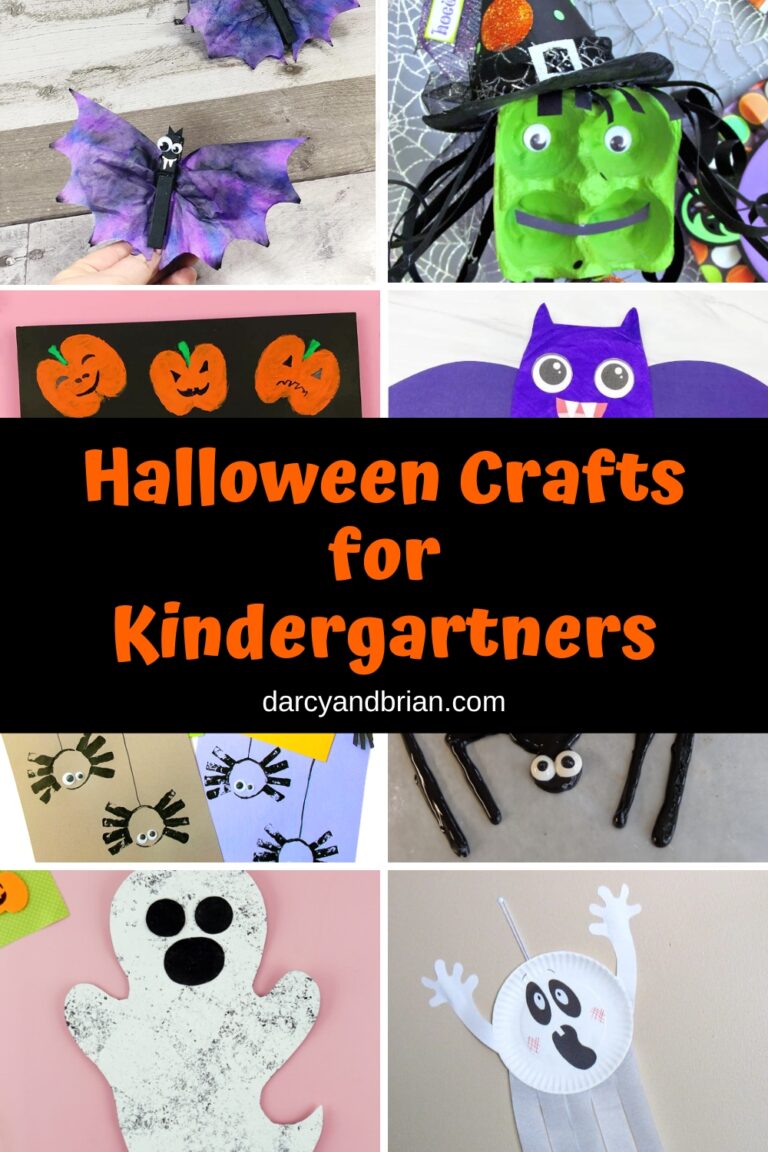 Halloween Crafts For Kindergartners | Perfect for Home & School