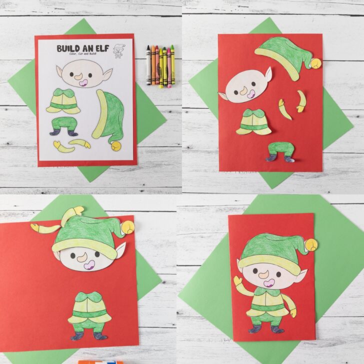 Free Printable Elf Craft | Perfect For Preschoolers