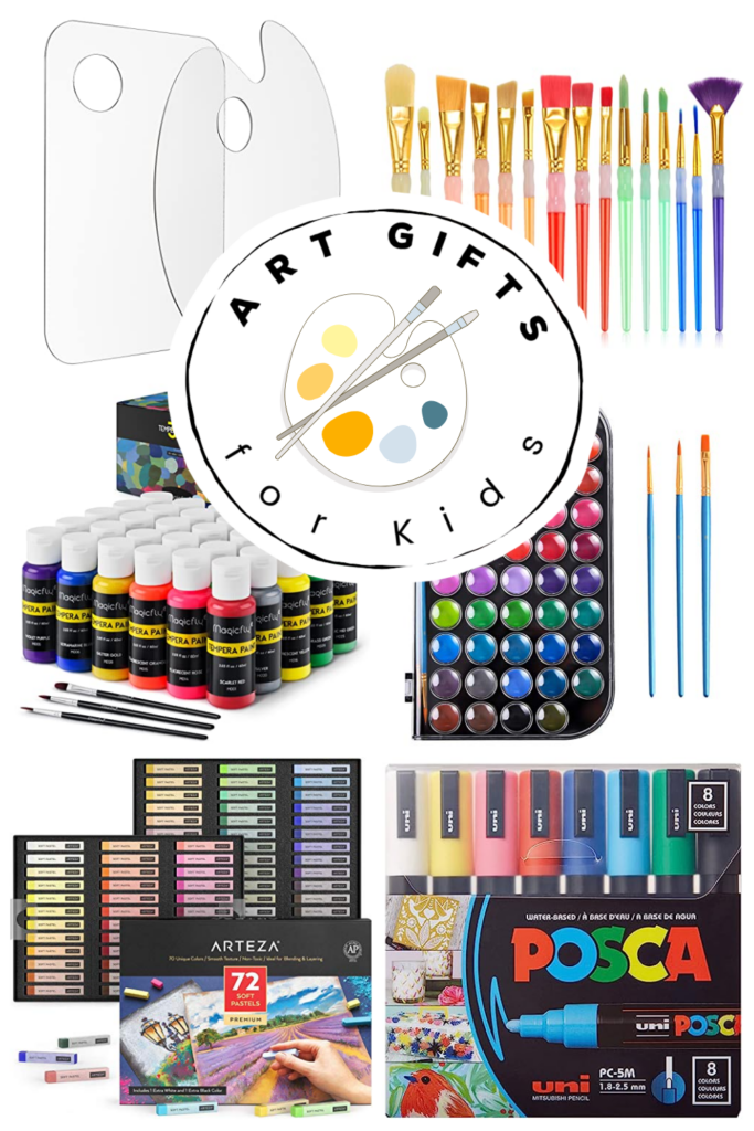 274 Piece Art Set For Kids Gifts Supplies Drawing Painting Coloring Trifold  Kit | eBay