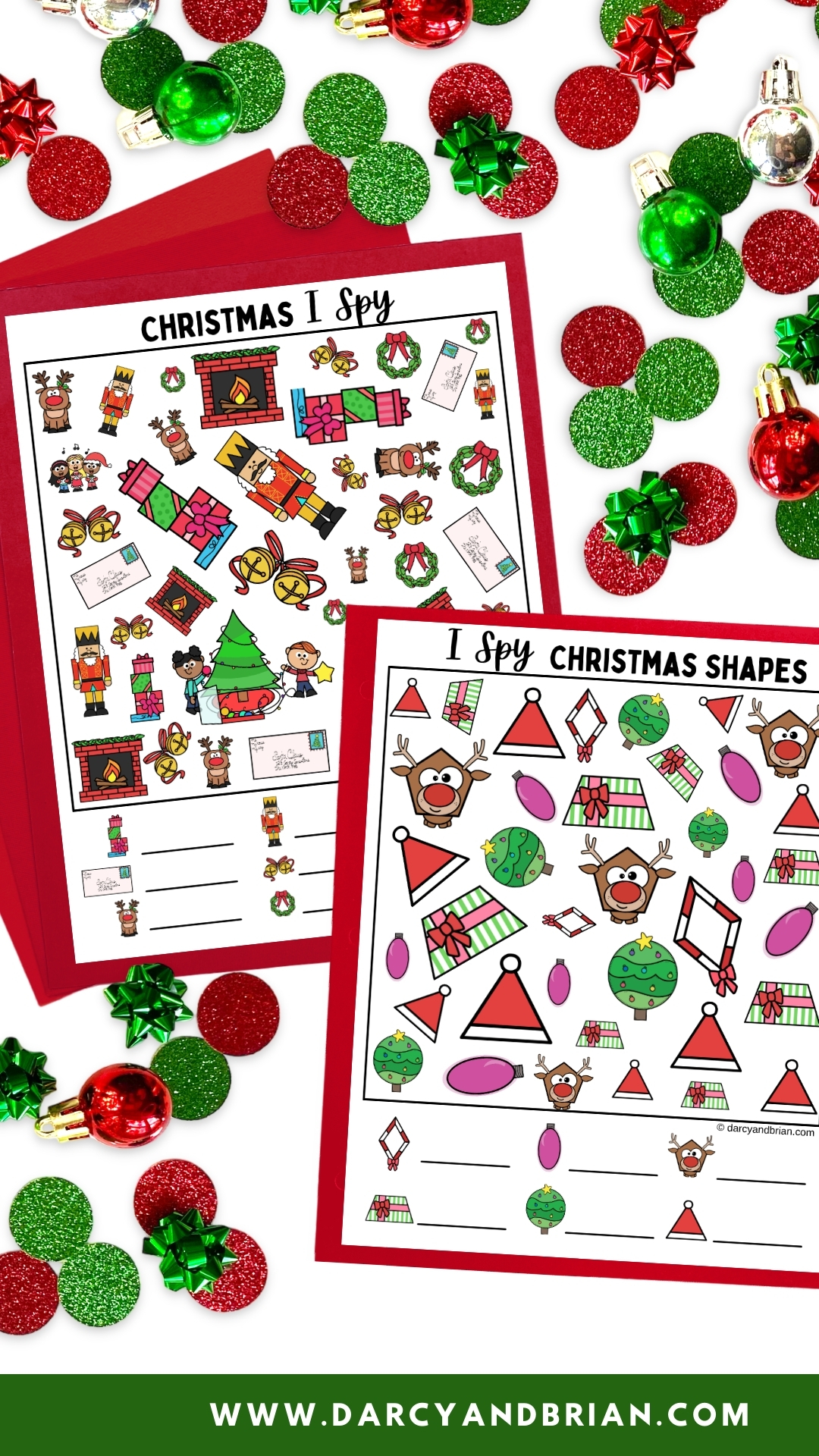i spy Christmas book for kids Age 2-5 : A fun coloring Activity