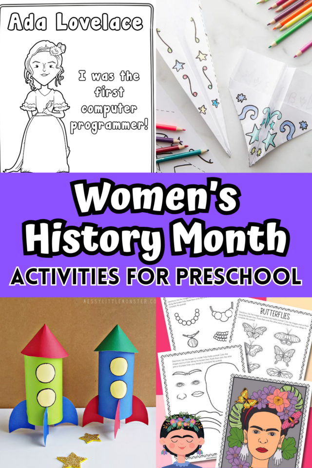 Women's History Month Activities for Preschool