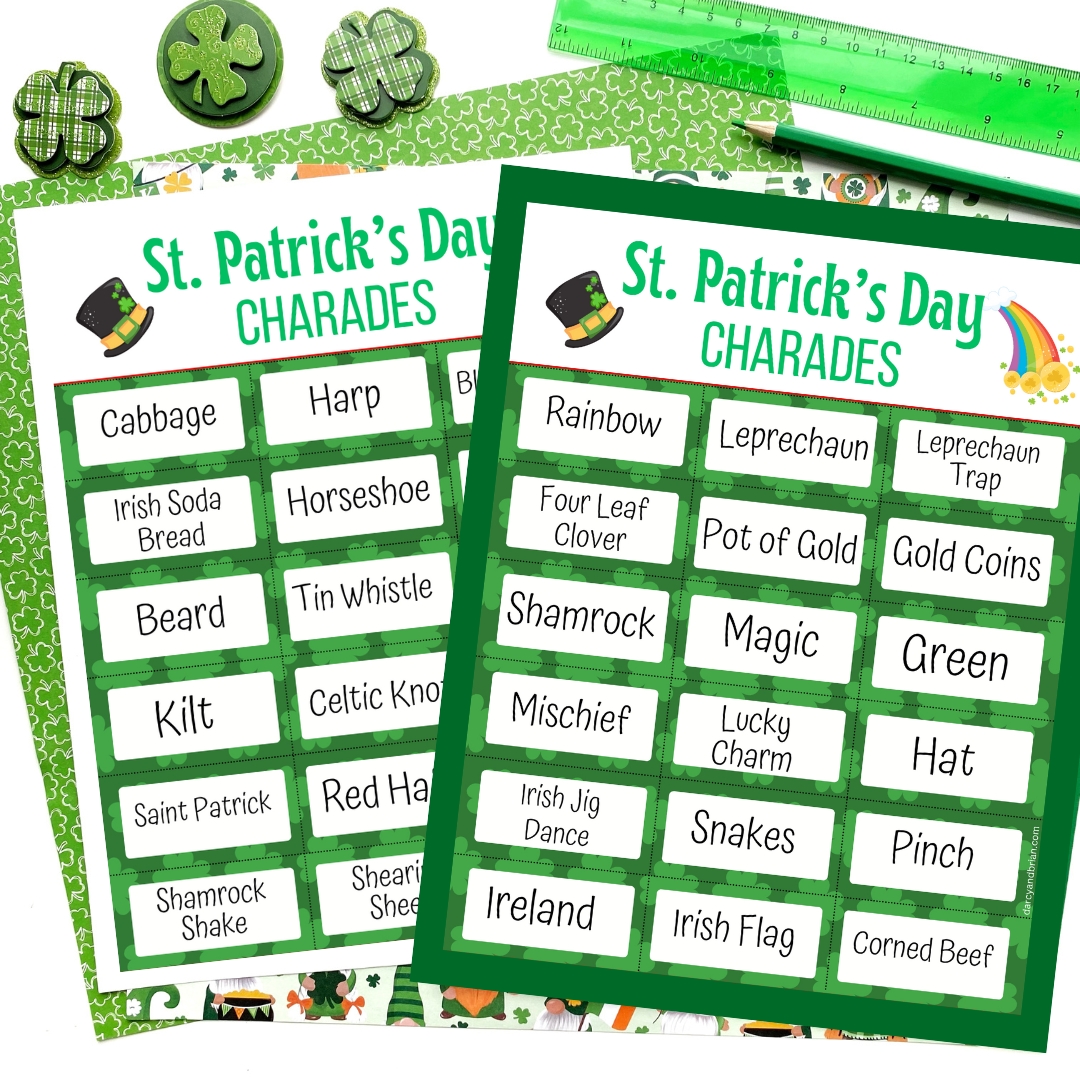 St. Patrick's Day Charades - A Fun and Creative Game for Kids