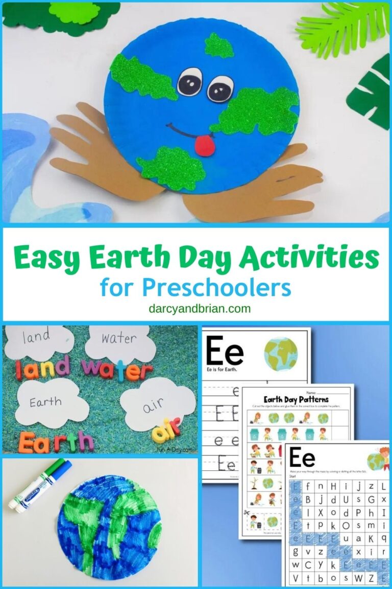 Easy Earth Day Activities for Preschoolers