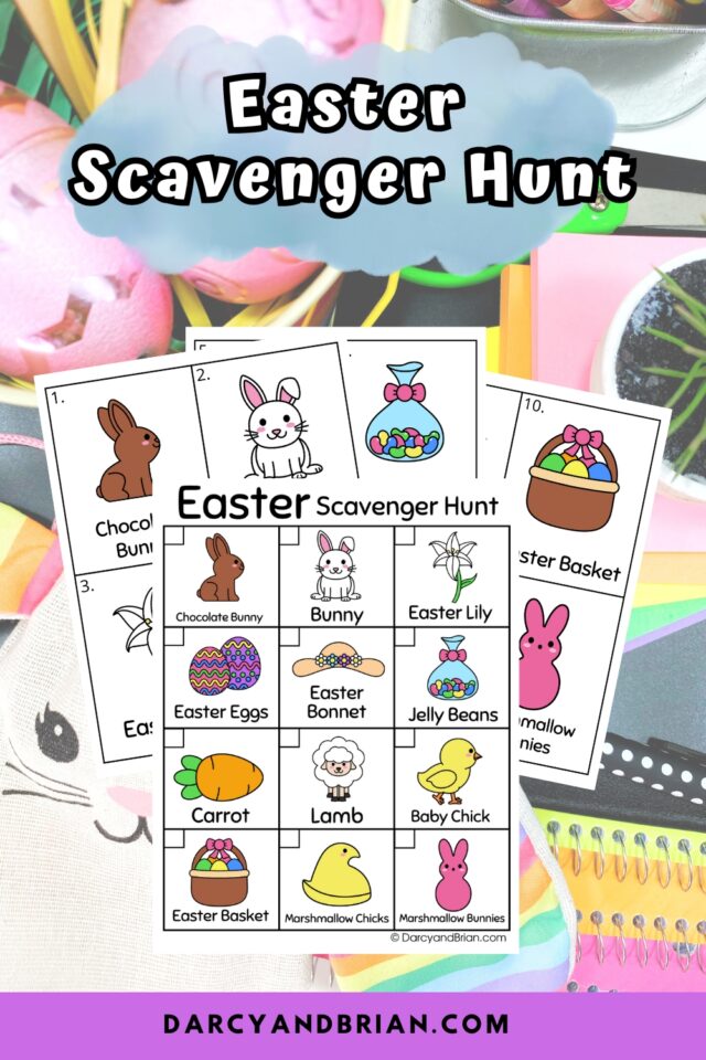 Exciting Easter Scavenger Hunt Printables For Kids