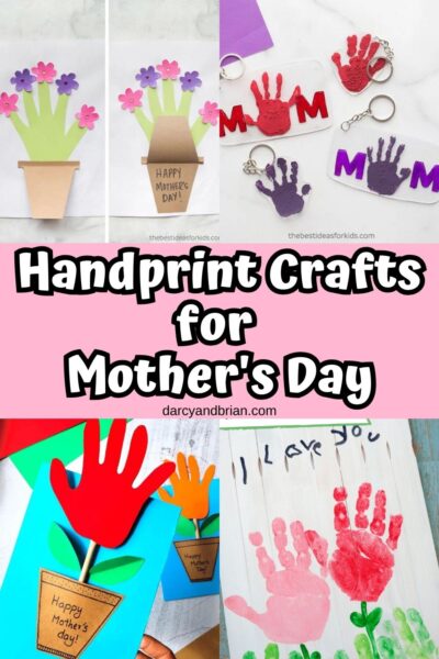 Handprint Crafts For Mother's Day: Creative Ideas For Kids