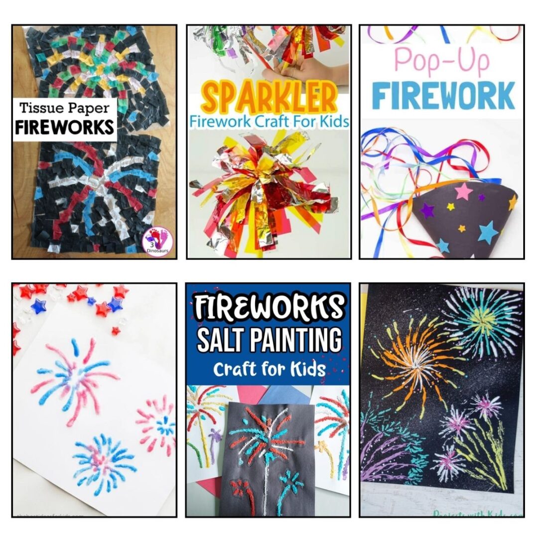 17 Fireworks Crafts For Kids - 4th Of July Projects For All Ages