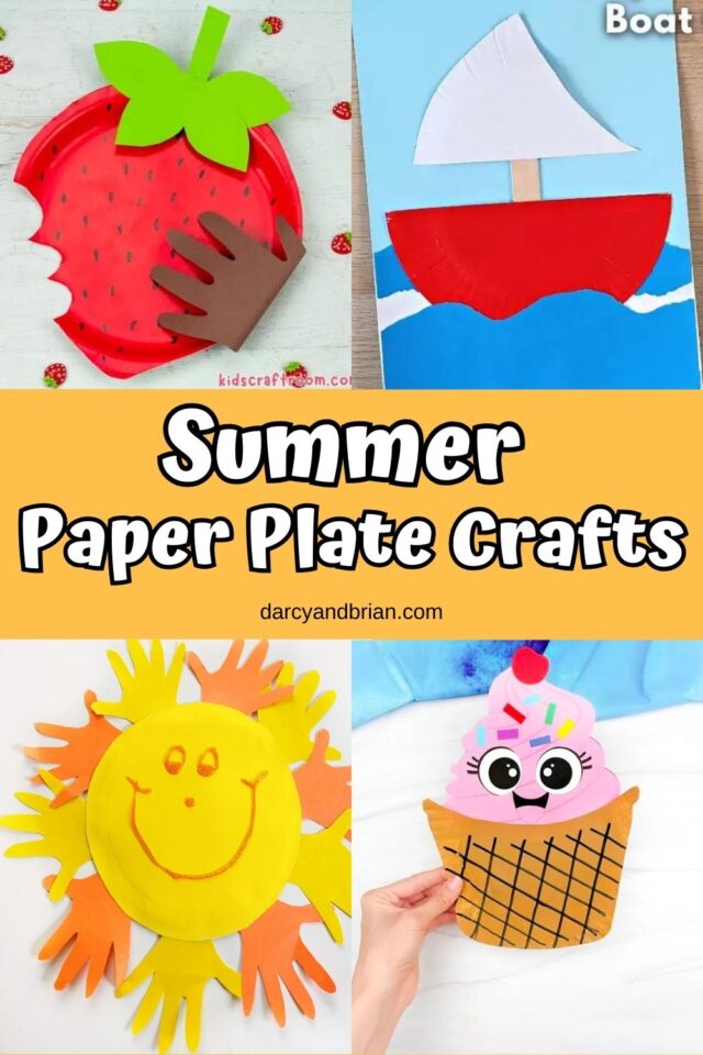 Creative Summer Paper Plate Crafts for Kids