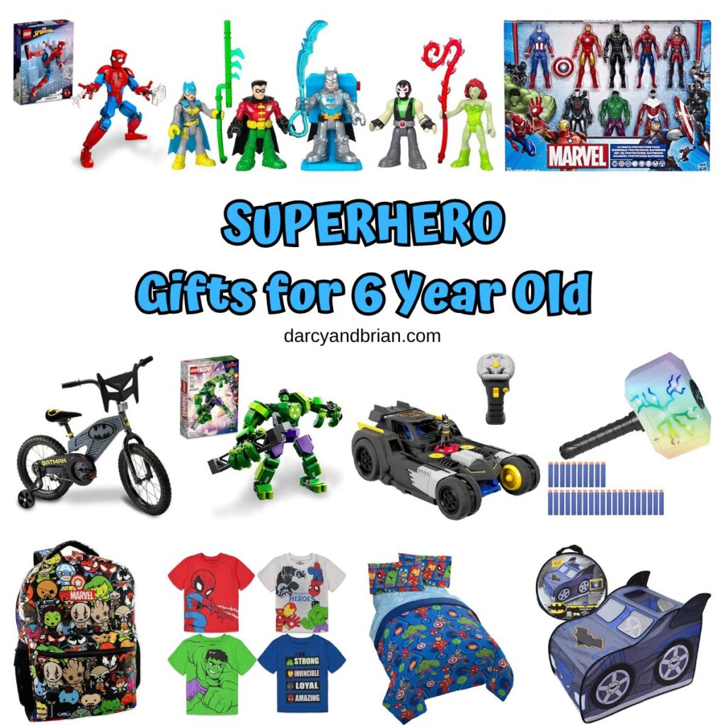 Superhero gifts for 4 year old boy online