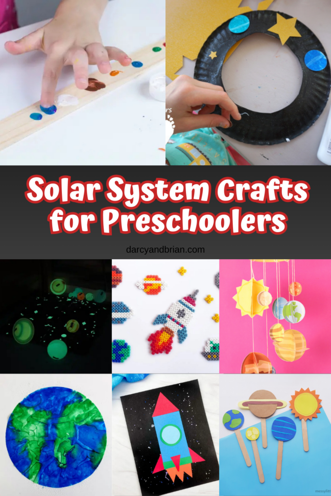 There are 8 Solar System Crafts for young ones to create. It comes with creative designs, vibrant colors, and variation of materials.